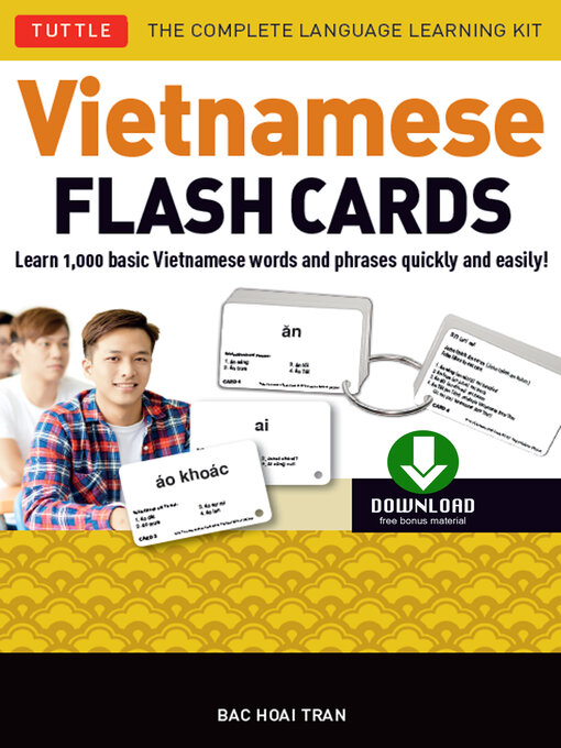 Title details for Vietnamese Flash Cards Ebook by Bac Hoai Tran - Available